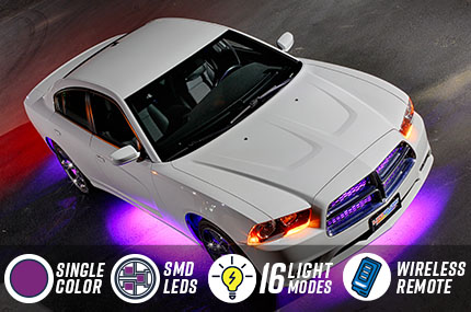 LEDGlow Wireless Car Underbody Lighting Kit