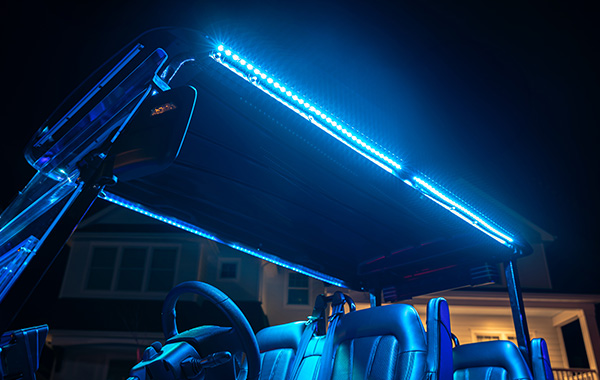 Golf Cart Lighting Tube Profile