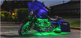 Motorcycle Multi Color LED Lights