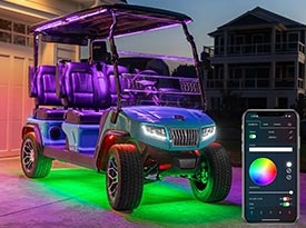 Bluetooth Golf Cart LED Lighting