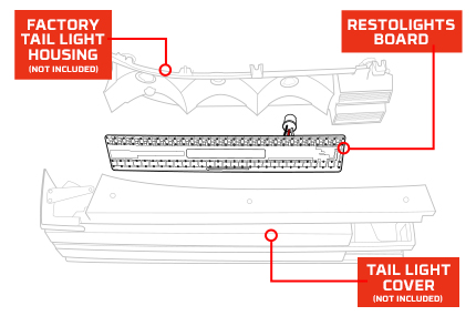 RestoLights Diagram for the 1983-1987 Buick Grand National Regal