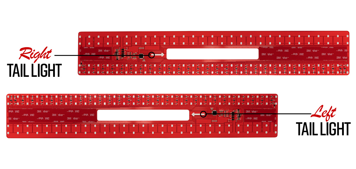 Left and Right Circuit Boards